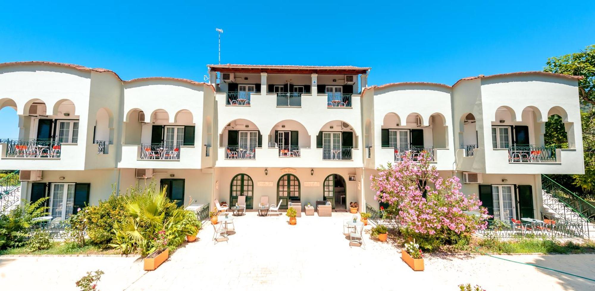 Vassilis Paradise Garden Aparthotel Agios Georgios Pagon Zewnętrze zdjęcie
