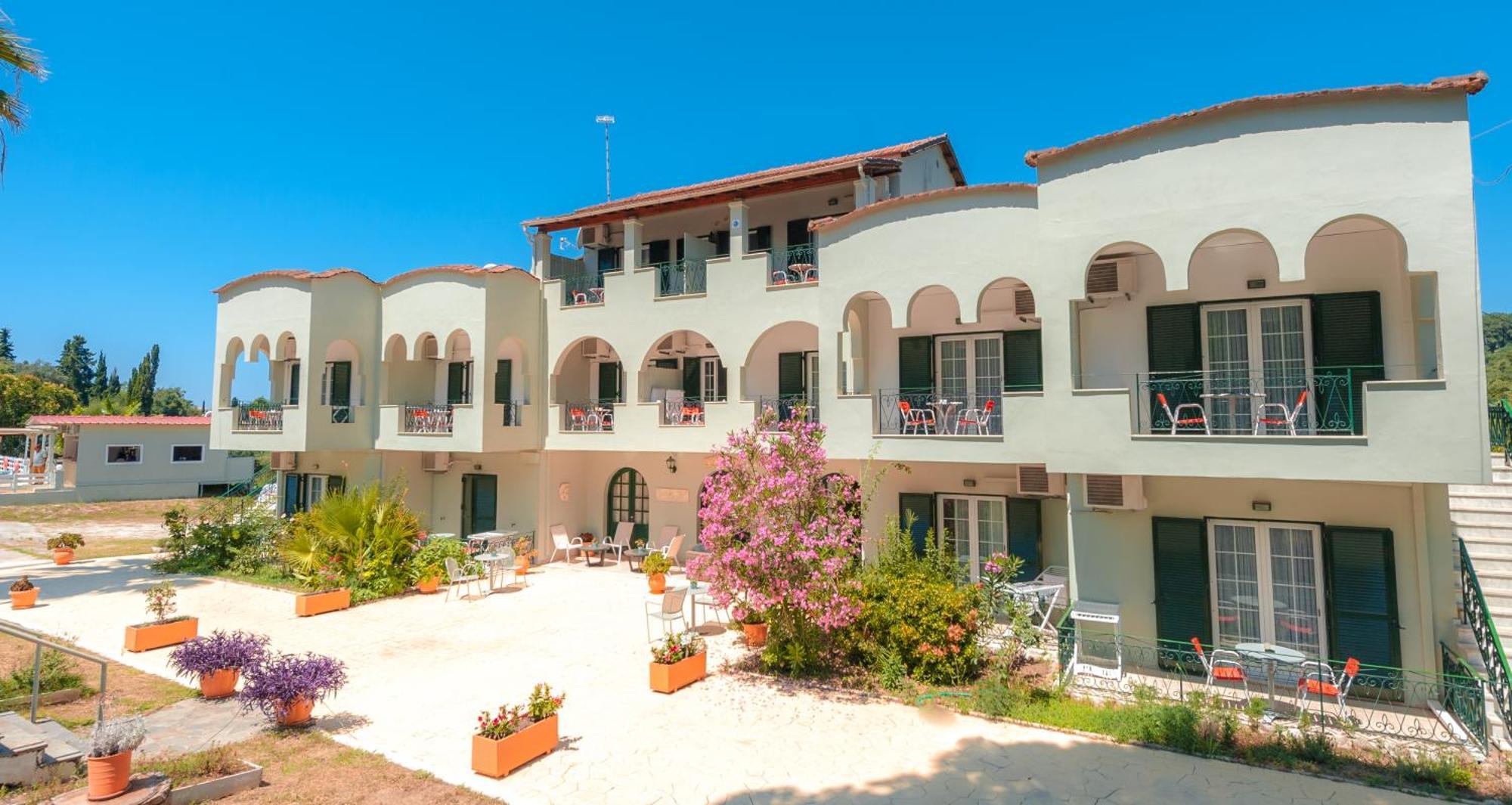 Vassilis Paradise Garden Aparthotel Agios Georgios Pagon Zewnętrze zdjęcie